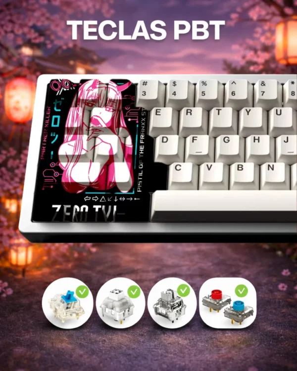 Keycaps Zero Two